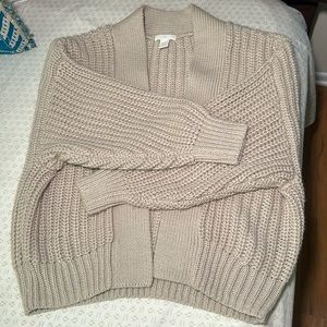 Open cardigan